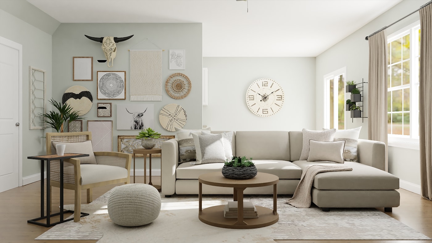 Comfortable modern home after a whole-home HVAC system replacement